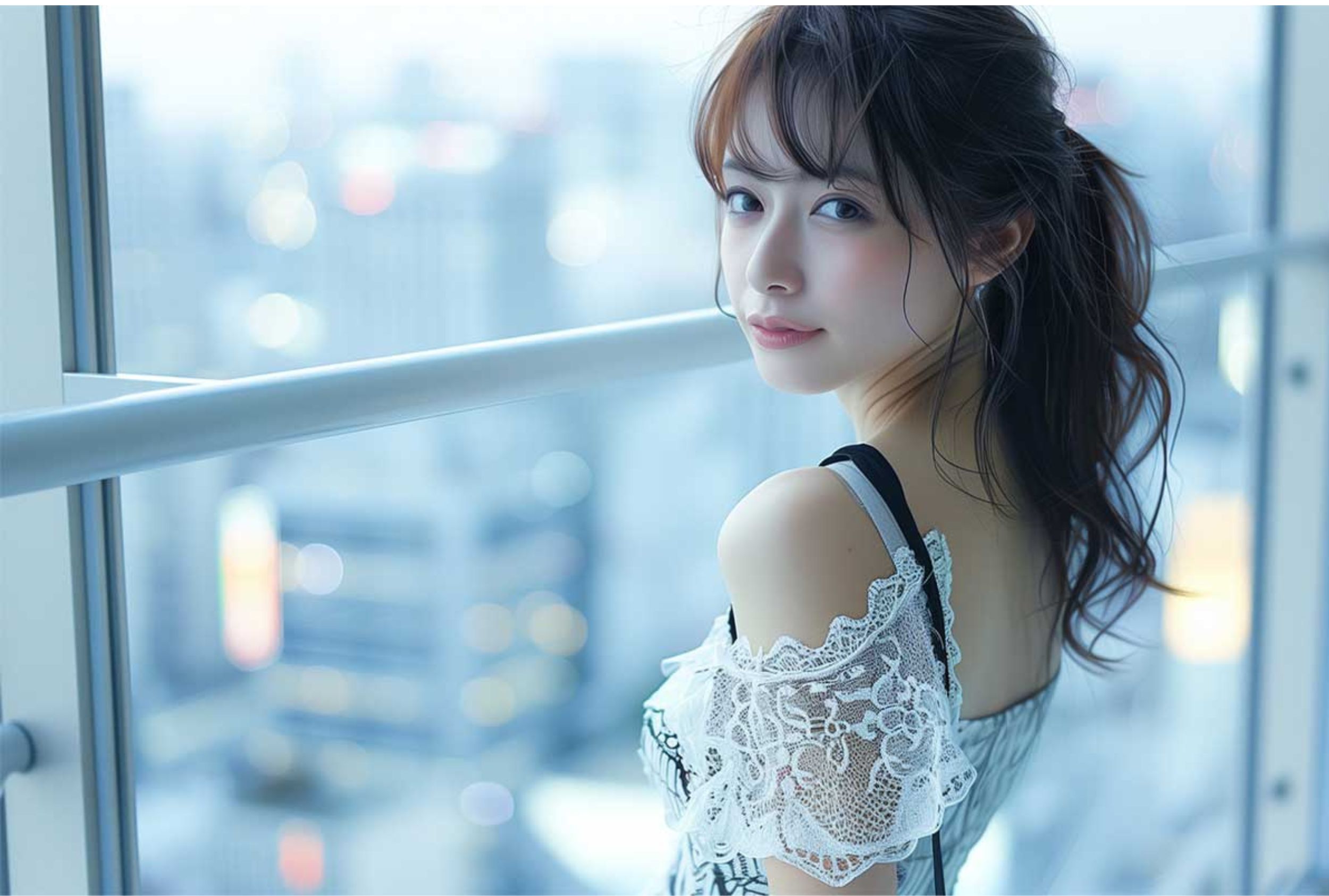 女性のポートレート